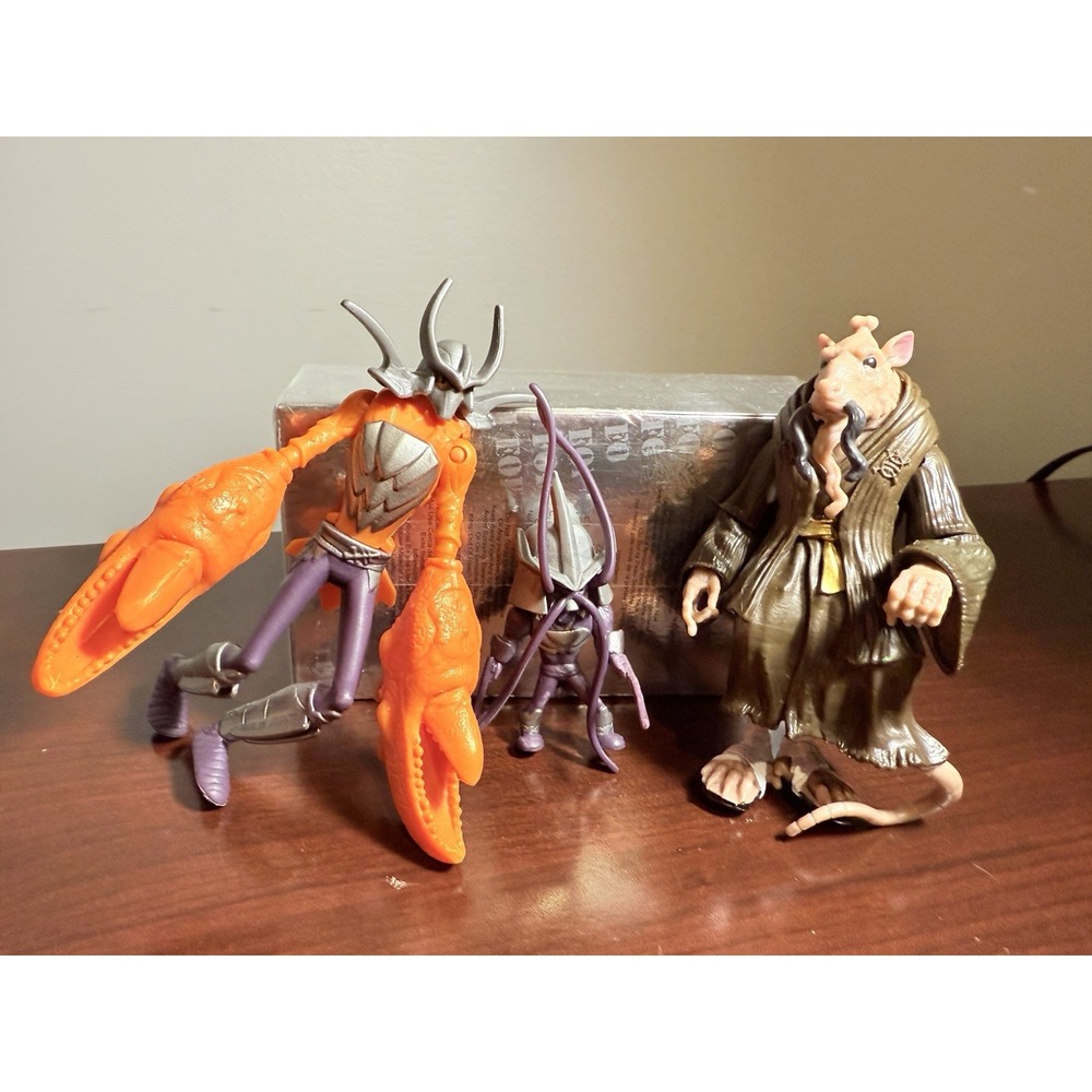 Playmates Teenage Mutant Ninja Mutant Shredder Crab Shrimp‎ Master Splinter 2015